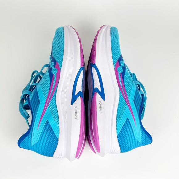 New SAUCONY Axon Running Shoe Blaze/Royal S10657-30 Women’s Size 11 Blue - Picture 13 of 15